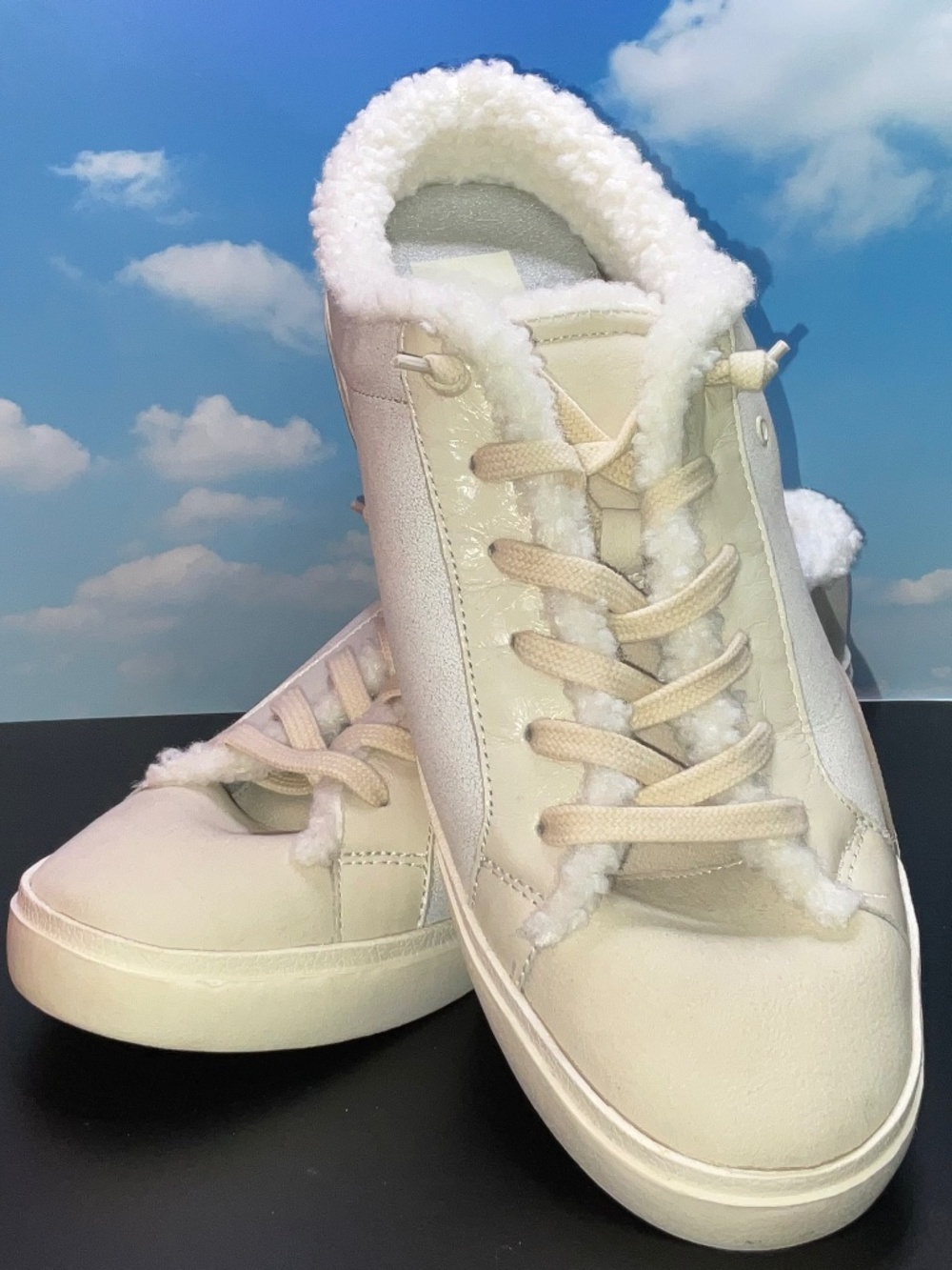 Dolce Vita Zantel Slip-On Mule Sneakers. US Women’s 13/M11. Off White. NWOT/NoBx